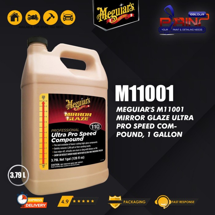 Meguiars M11001 Ultra Pro Speed Compound 3,79L Kompon Poles Mobil Motor