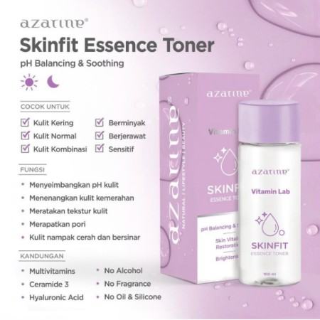 AZARINE Vitamin Lab | Essence Toner | Ampoule | Mask Cleanser | Lip Primer Serum