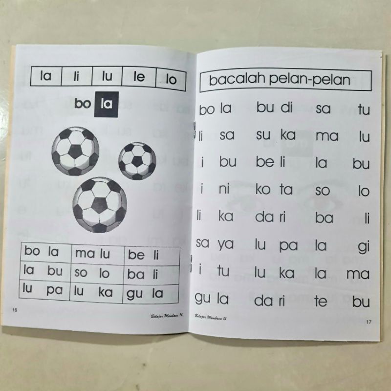 HARGA 2 BUKU : Belajar Membaca 1A &amp; 1B Untuk Anak TK dan SD Kelas 1