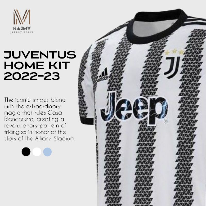 JERSEY BOLA JUVENTUS HOME 2022 2023