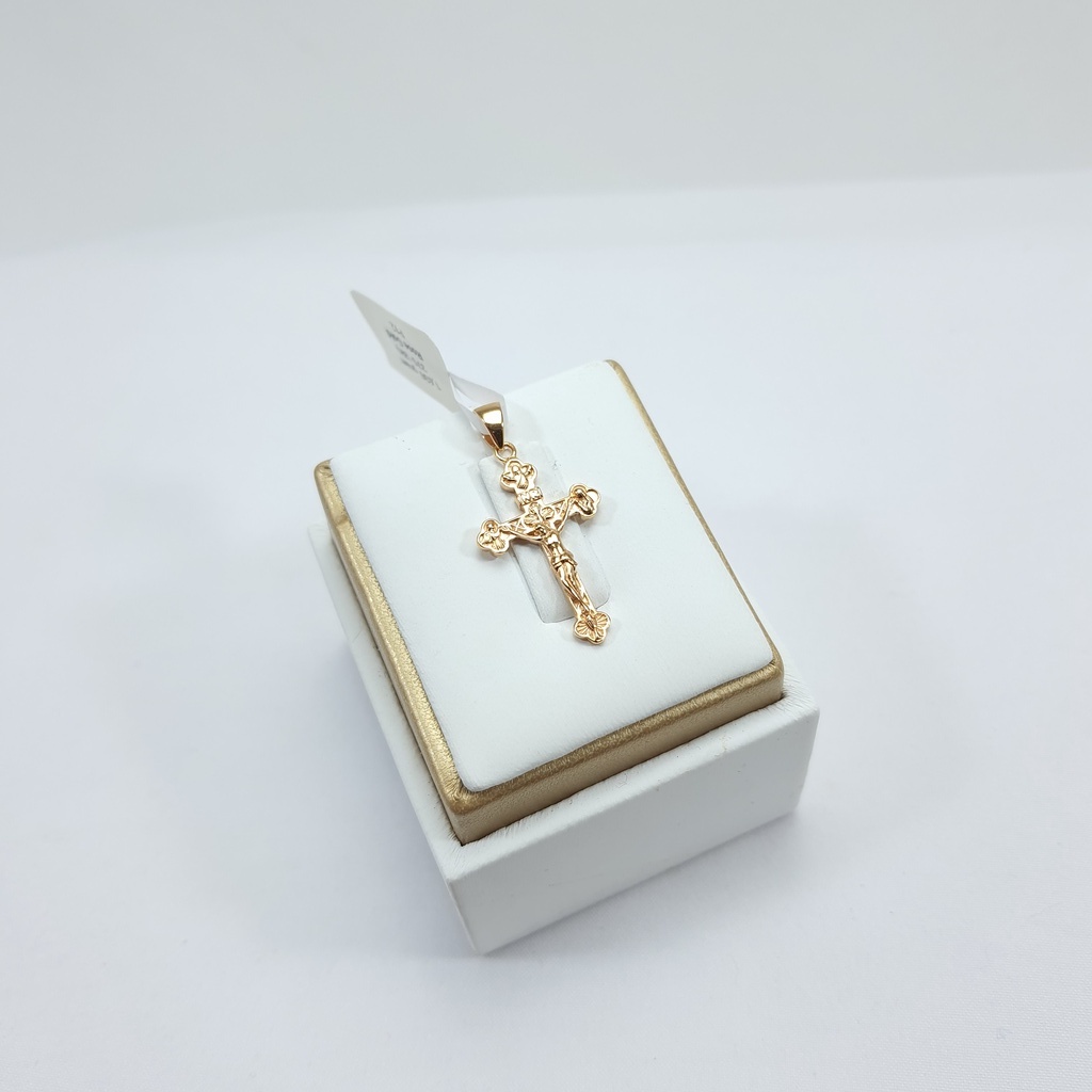 LMG LIONTIN EMAS MATA SALIB - 375 9K - ROSE GOLD