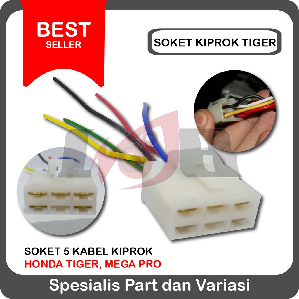 Soket Kiprok Tiger Socket Regulator 5 Kabel