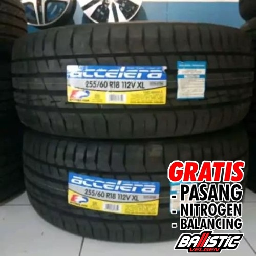 Ban mobil tubles 255/60 R18 merek ACCELERA IOTA ST68 255 60 Ring 18