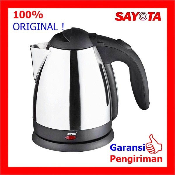 Murah unik peralatan Dapur Teko Listrik Sayota 1,5 Liter SK 399 S Nie_thaaa Shop