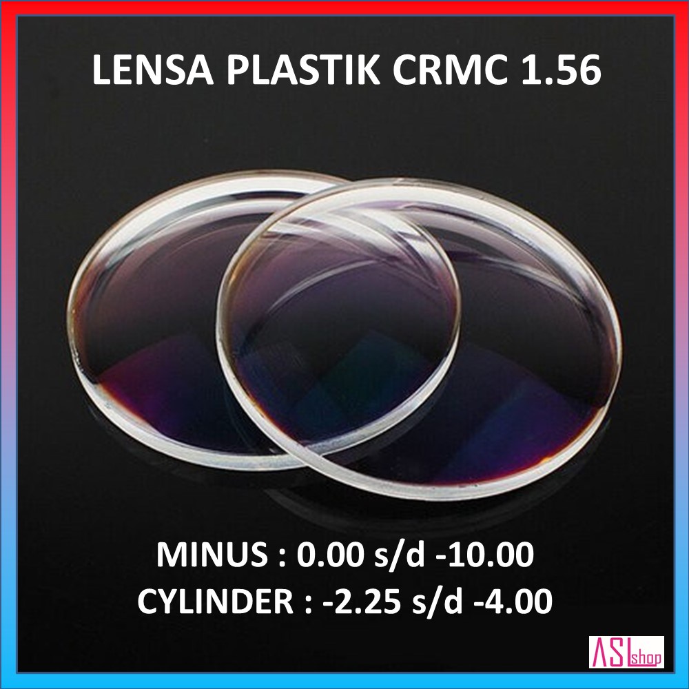 LENSA REGULER CRMC 1.56 CYL -2.25 s/d -4.00 / Lensa Standard Optik