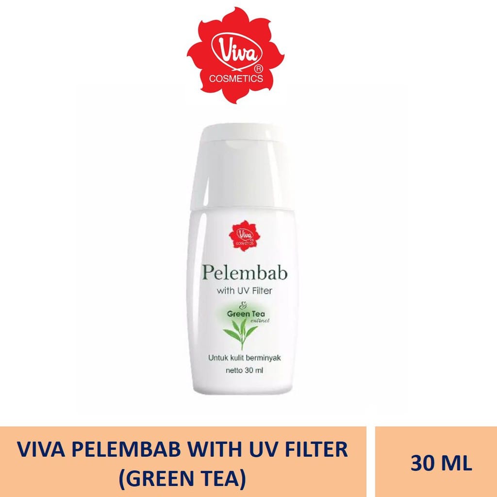 Viva Pelembab Under Make Up with UV Filter, Bengkuang/Green Tea Extract 30ml