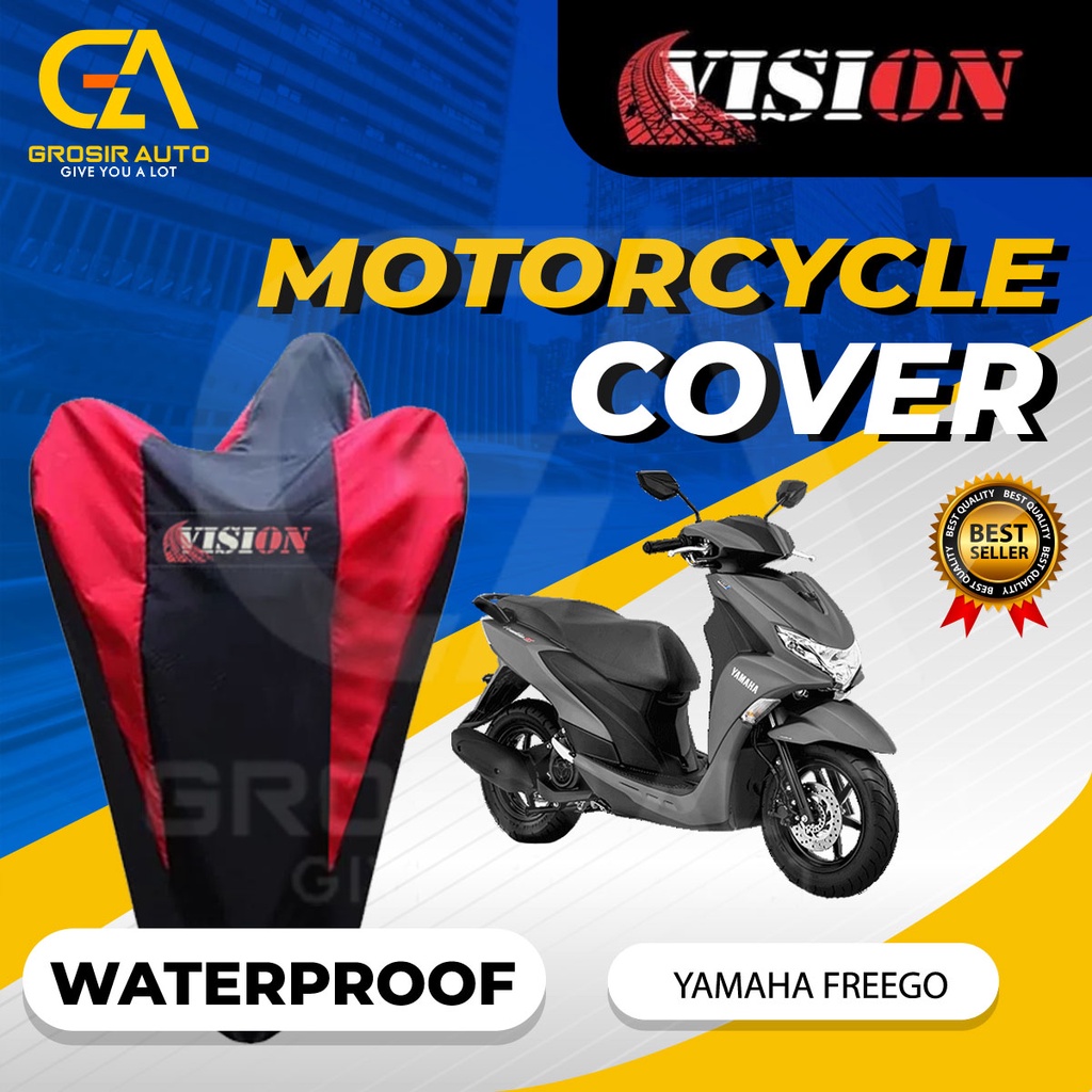 Sarung Motor FREEGO Waterproof Vision / Cover Selimut Penutup Sarung Mantel Motor Vision