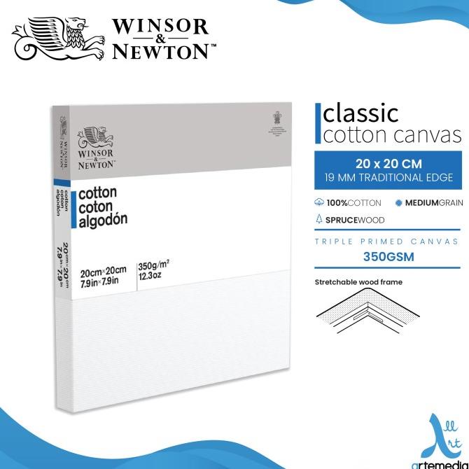 

Kanvas Lukis Winsor & Newton Classic 20x20cm Cotton Canvas