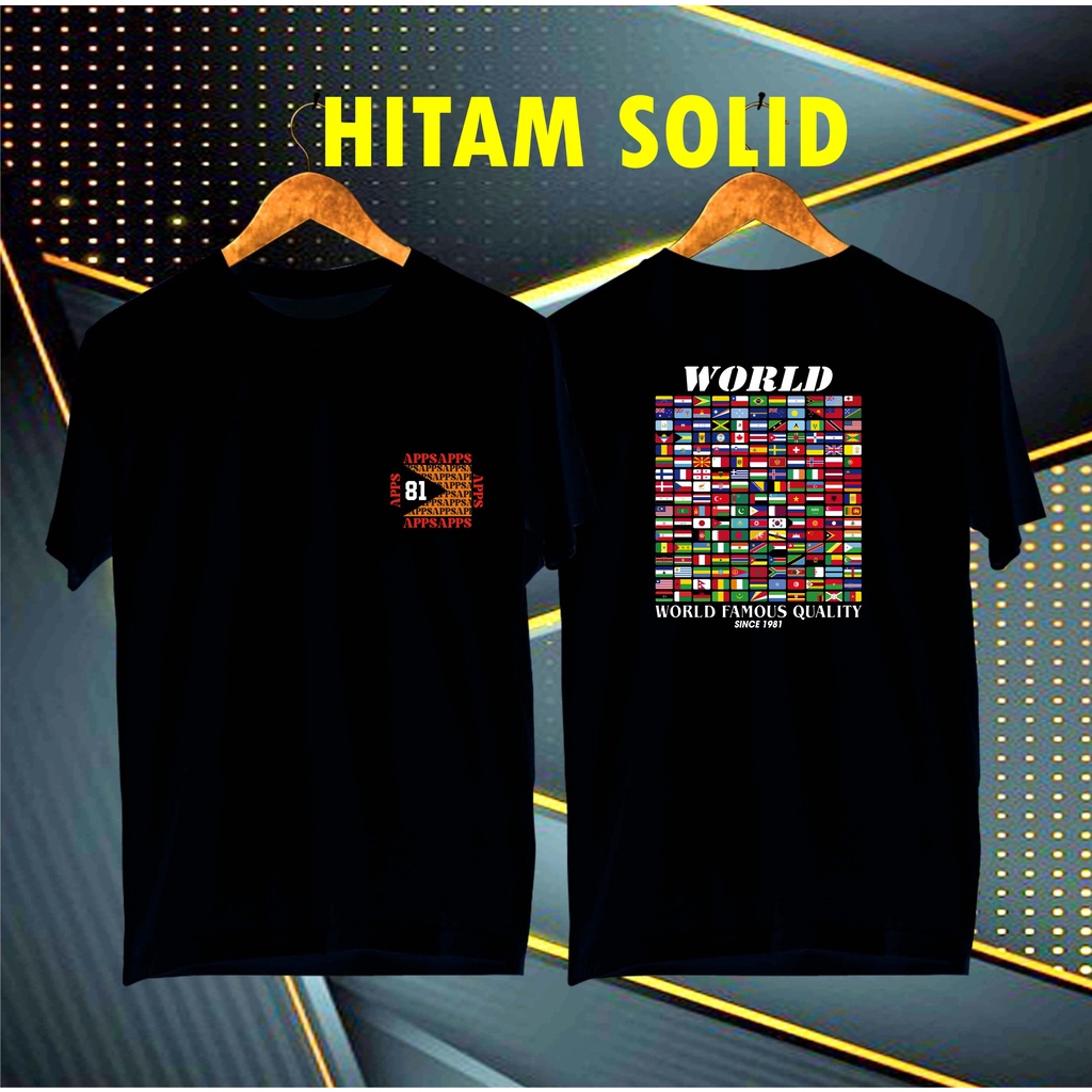 Cod  Brand Apps Bendera Negara Viral Di /Kaos  /KAOS EKSPRESI/KAOS HITS/KAOS BANDUNG/KAOS MURAH/KAOS DISTRO