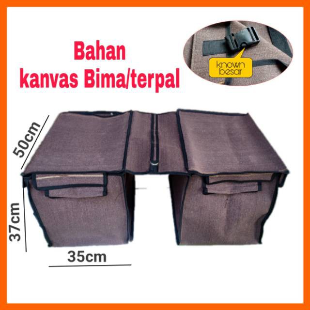 TAS OBROK KURIR MOTOR TERPAL SEDANG