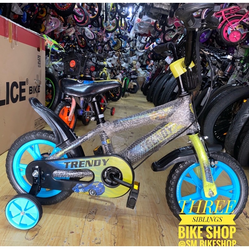 SEPEDA BMX ANAK TRENDY 12 INCH BAN EVA WARNA BIRU