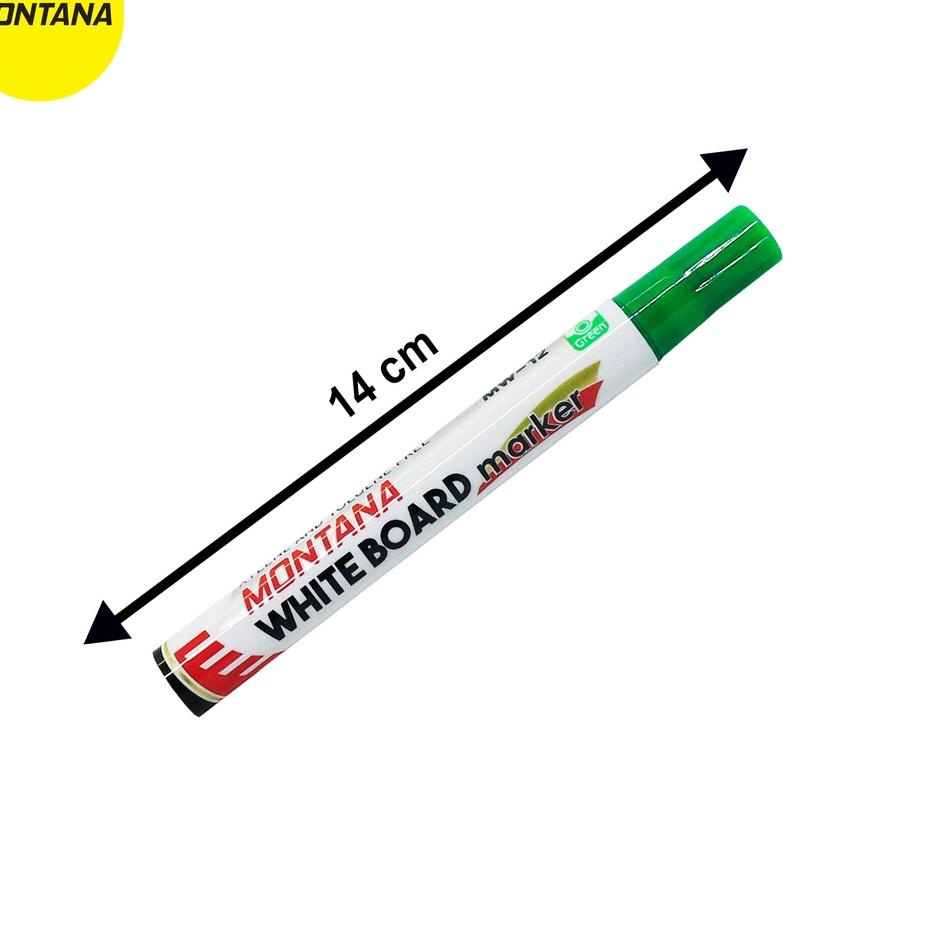 

Gratis Ongkir MONTANA Spidol Whiteboard (MW-12) - Hitam