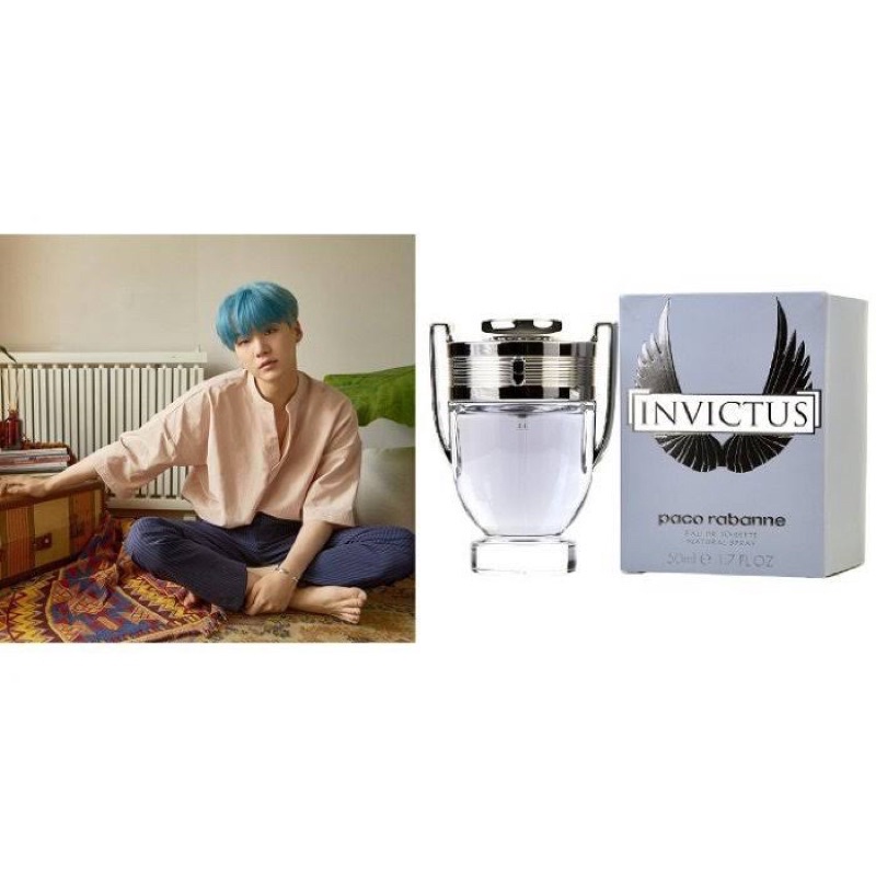 parfum SUGA BTS paco rabane invictus kpop perfume best seller travel size vial 5ml 10 15 20ml BONUS 
