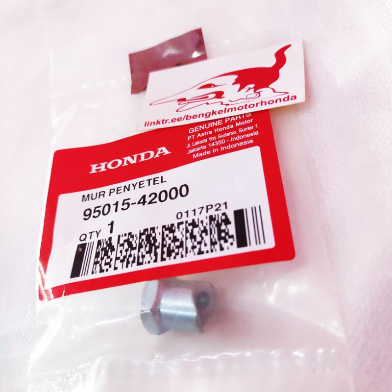 Nut B Brake Rod Adjusting Mur Tiang Penyetel Rem Depan Belakang Tromol Supra Grand Karisma Kirana Le