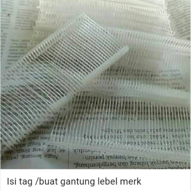 

Isi bt tag baju