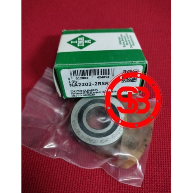 Needle Bearing NA 2202 2RS / NA 2202 2RSR INA GERMANY ORIGINAL 15X35X13.8