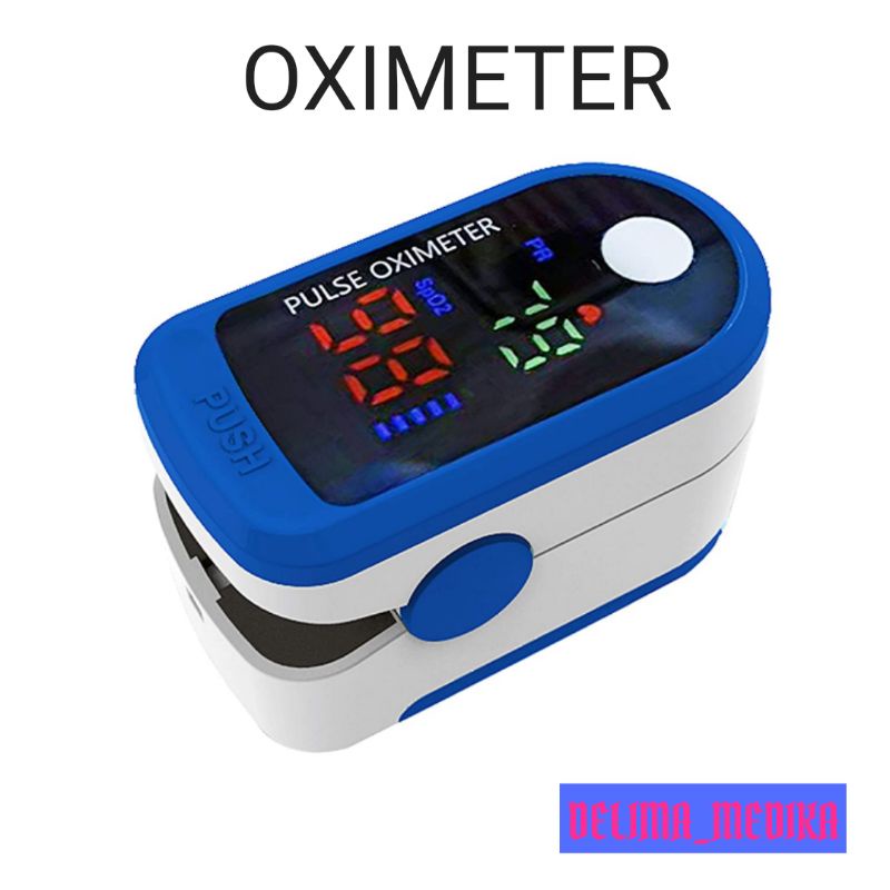 Oximeter Oxymeter Alat Ukur Saturasi Oksigen