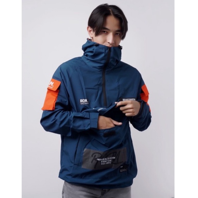 GENIOUS Jaket Cougle Jaket Parasut Jaket Outdoor Jaket Unisex Jaket Pria