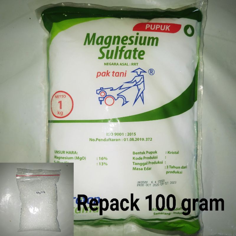 Jual MAGNESIUM SULFAT Magnesium Nitrat pak tani garam inggris epsom