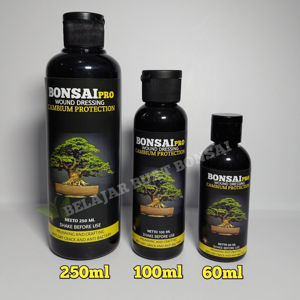 Salep Kambium Bonsai Pro Penutup Luka Potong Tanaman 60ml 100ml 250ml