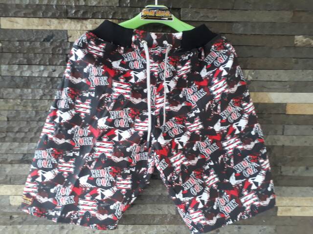 Celana pendek distro pria dewasa tuwill full motif/surfing distro premium