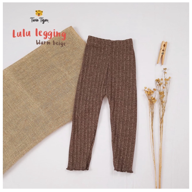 TWIN TIGER Legging LULU 0-4 Tahun Bayi / Anak REEB RIB Premium Quality