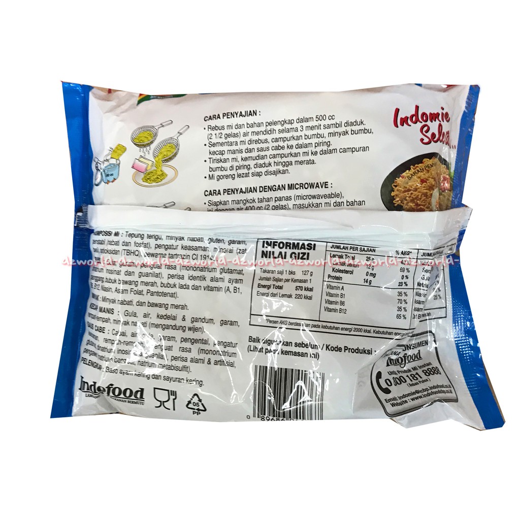 Indomie Mie Instan Mie Goreng Jumbo 127gr Rasa Ayam Panggang Jumbo Indomie Indo Mie Instants Miegor