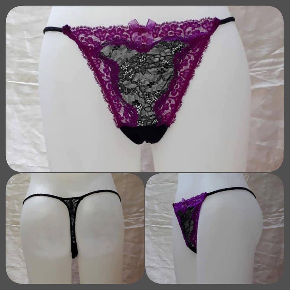 S6-THONG VS PURPLE BLACK