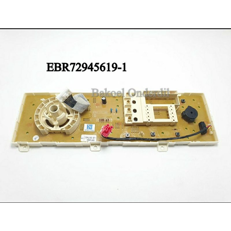 PCB PANEL - TOMBOL MESIN CUCI LG FRONT LOADING WD-M8070TD