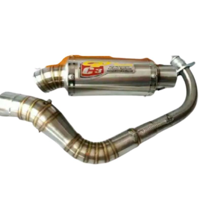 knalpot racing CLD bulat pendek Nmax Vario PCX Lexi aerox Beat Mio dll