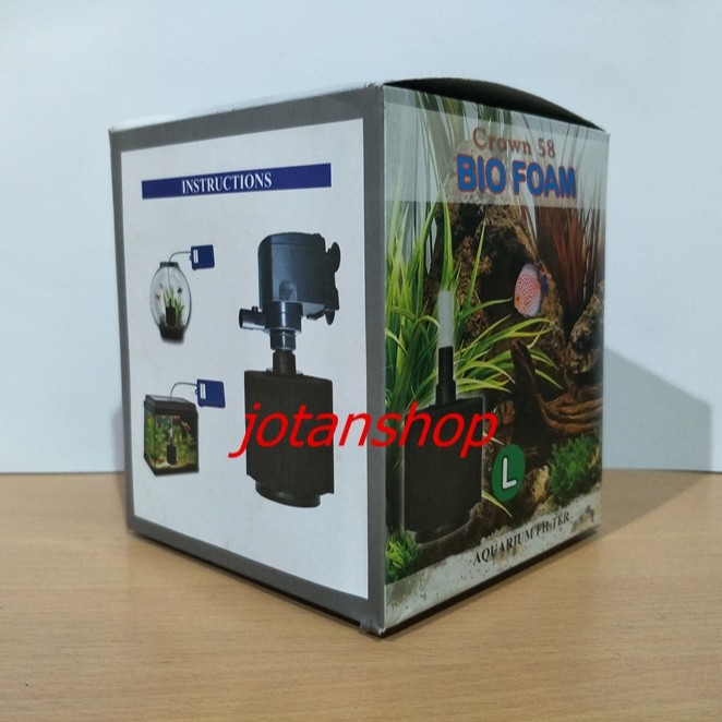 Crown Filter Bio Foam Biofoam LARGE Sponge Breeding Aquarium Aquascape