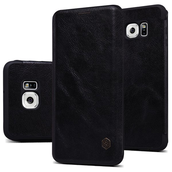 SAMSUNG GALAXY S6 EDGE PLUS NILLKIN QIN LEATHER CASE ORIGINAL