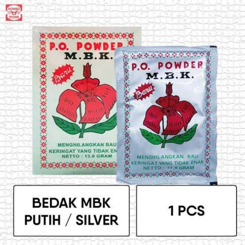 Bedak MBK Putih / Silver