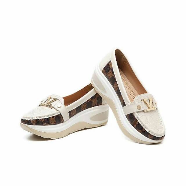 Lv Wedges Shoes Damier
Code : 999-5#