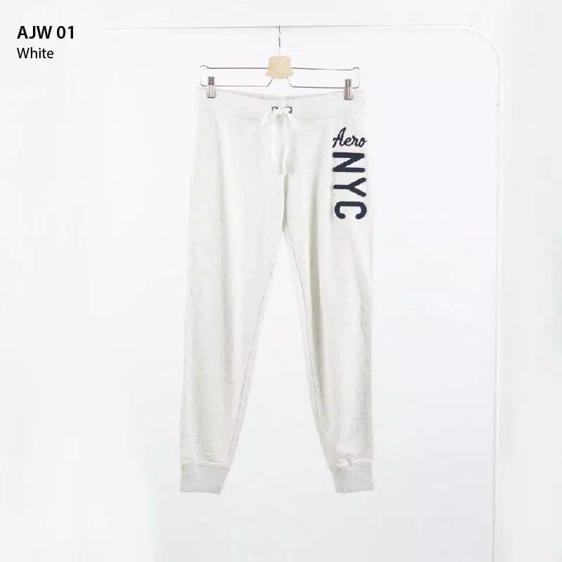 Jogger Pants White Aeropostale Womens Celana Training Putih Wanita