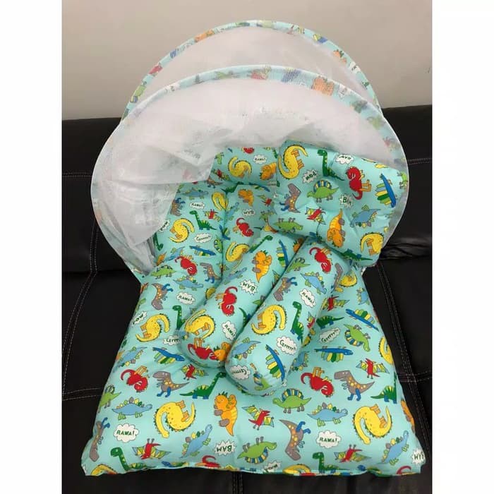 Kasur Lipat Bayi | Kasur kelambu bayi | tempat tidur bayi