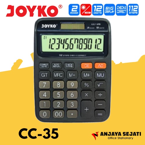 

Kalkulator Joyko 12 Digit CC-35