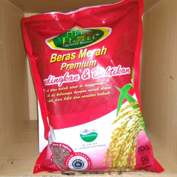 

Hotel Beras Merah 2 kg