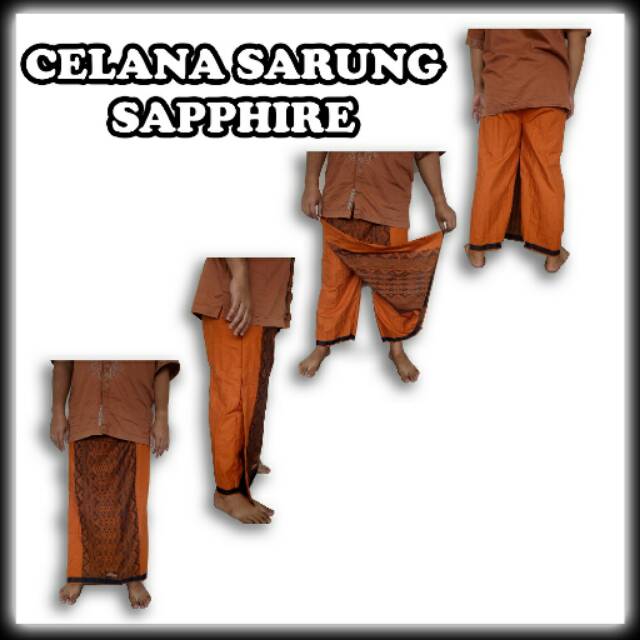 Sarung Celana Muslin Sapphire