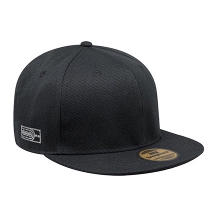 Snapback Topi Hiphop Dewasa Hitam Polos Import