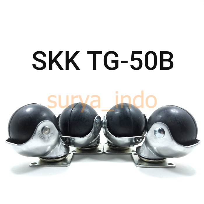 RODA KARET ETALASE LEMARI TROLI / TROLLEY 2&quot; SKK TG-50B CASTERS 1 SET