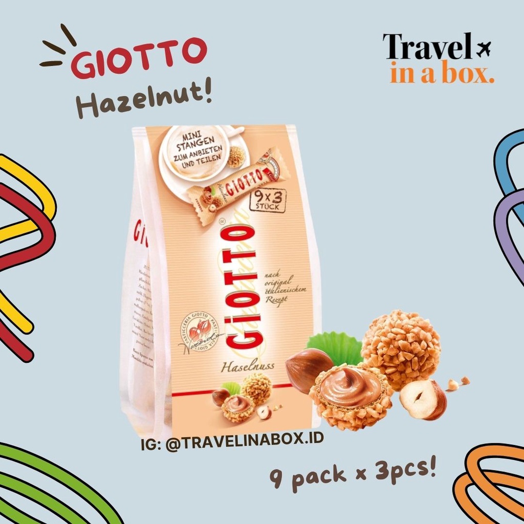 Ferrero Giotto T27 116g Hazelnut Cream (Snack Import Germany)