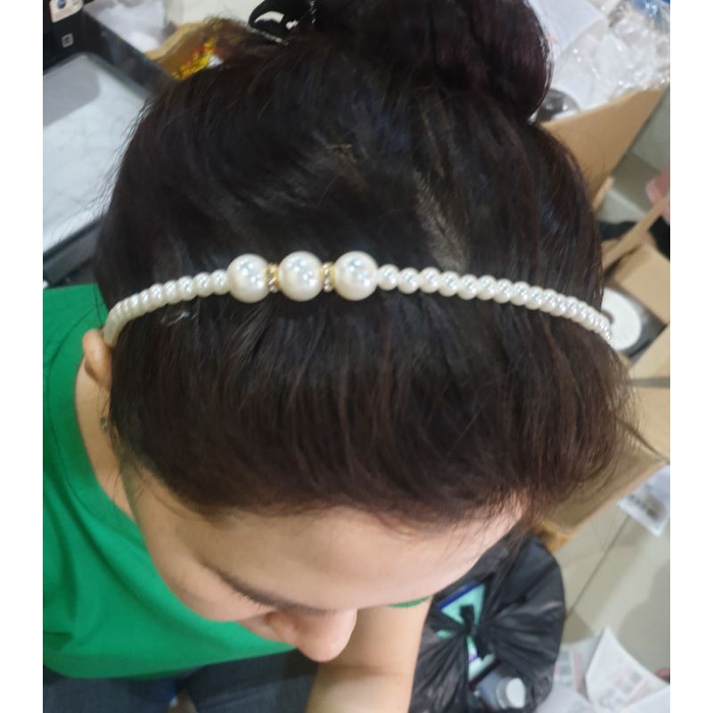 BANDO IMPORT MUTIARA KOREA PEARL HEADBAND