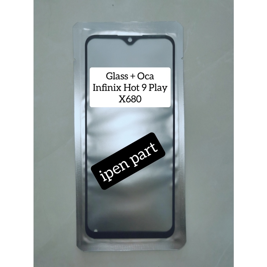 Glass Sudah Oca X680 Infinix Hot 9 Play Touchscreen LCD Kaca Touch ixp