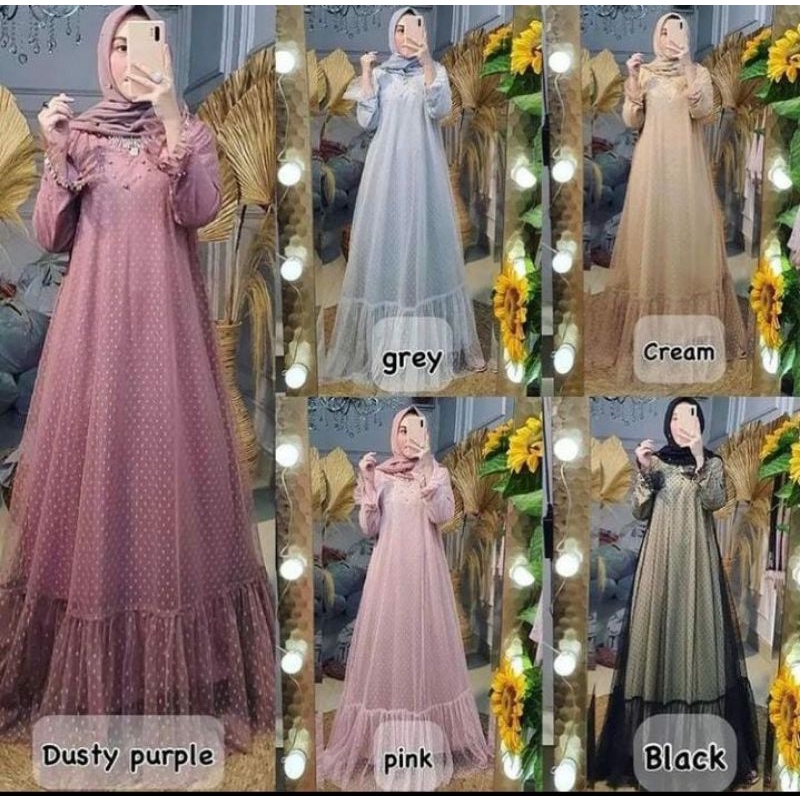 Gamis ozias kombi tile termurahh