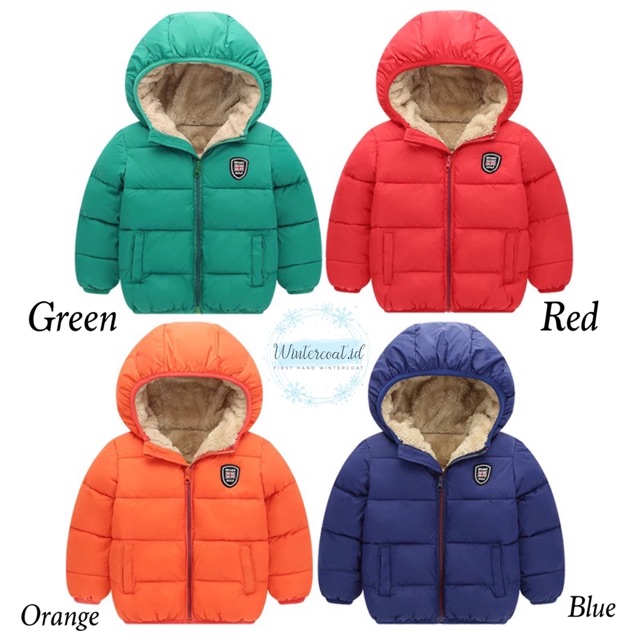 Coat winter kids jaket anak musim dingin hangat import boys girls mantel JASON jacket