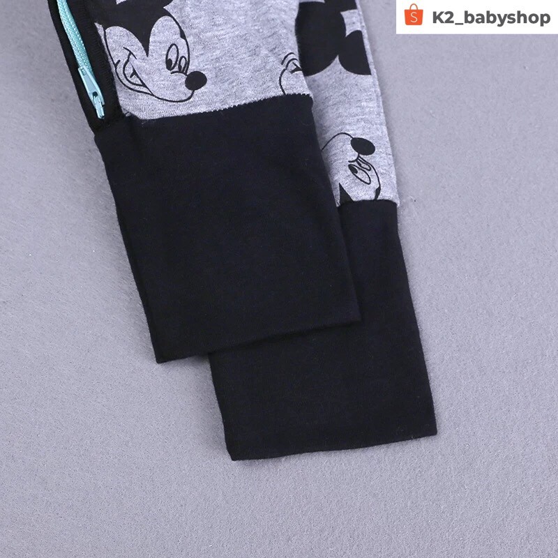 BABY K2 - BABY SHORT SLEEVE ZIPPYSUIT MOTIF MICKEY KODE 00006