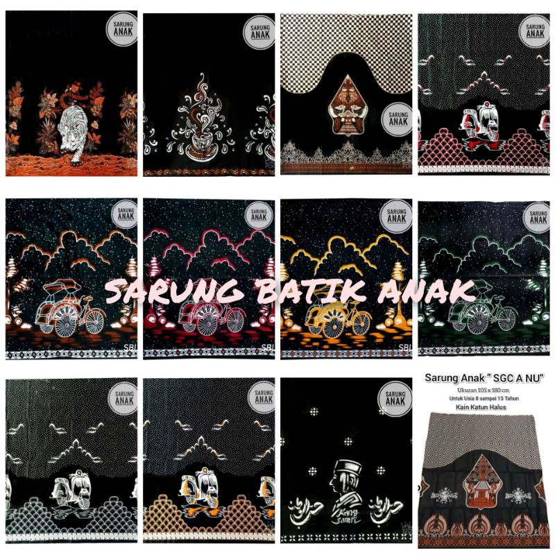 Pusat Grosir Sarung Anak Sd Laki Laki Batik Pekalongan pBbq7G6IM5WDdB