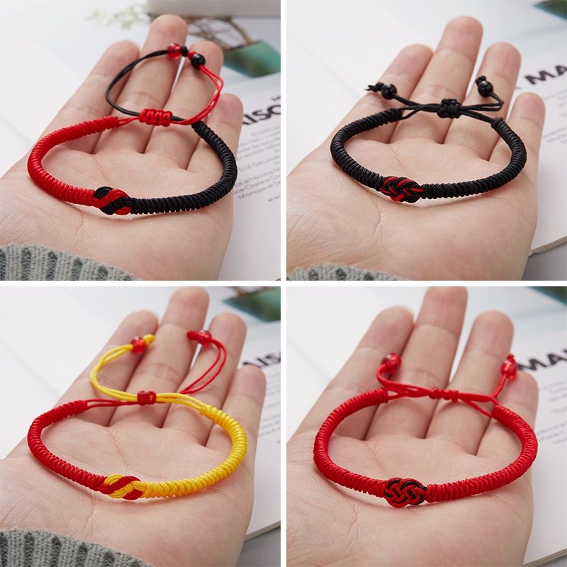 Gelang Simpul Dua Warna Untuk Pria Dan Wanita