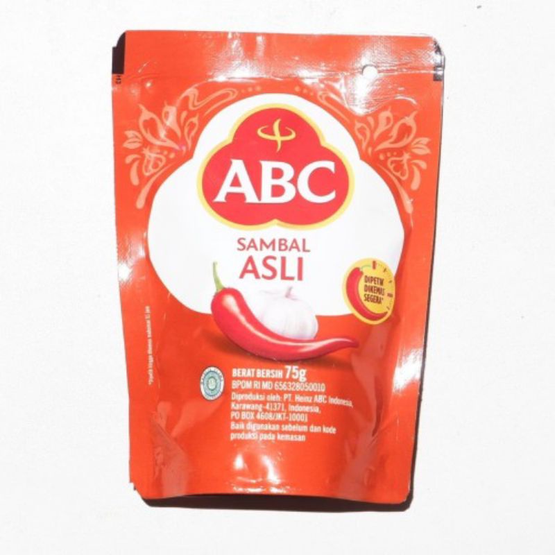 

Sambal ABC asli 75gr